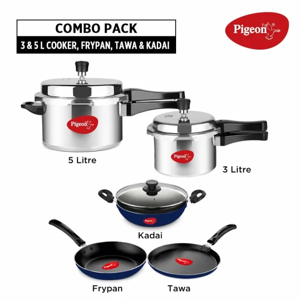 Pigeon Pressure Cooker and Cookware set