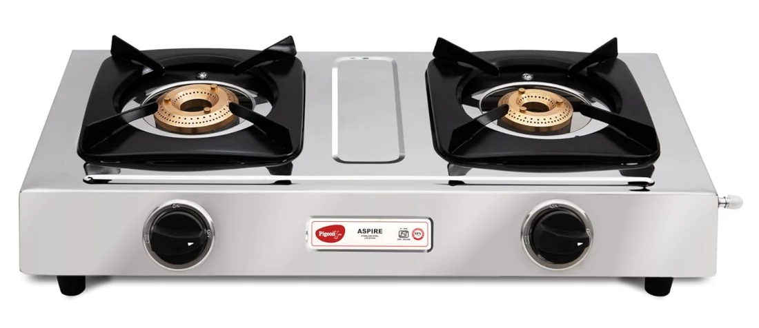pigeon aspire 2 burner gas stove