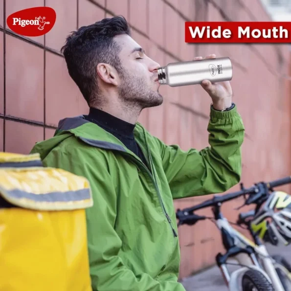 pigeon stainless steel water bottle 900ml