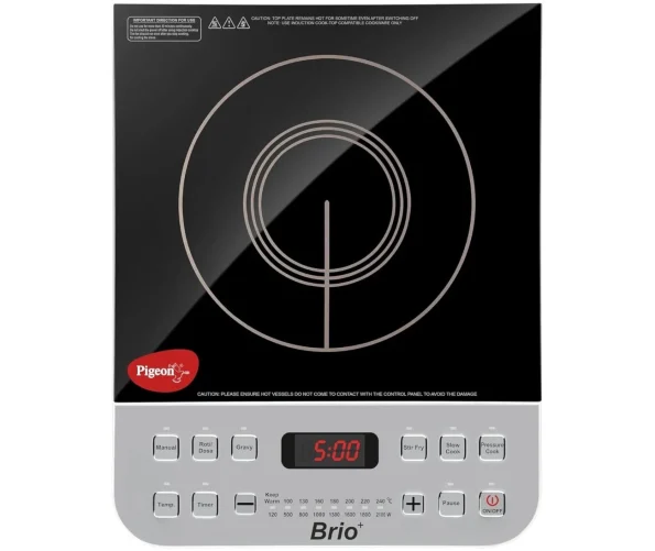 Pigeon Brio Plus Induction Stove 2100 Watts