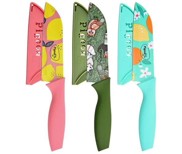 Pigeon flora kitchen knife