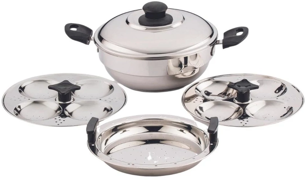 Pigeon Regal Stainless Steel Multi Kadhai set