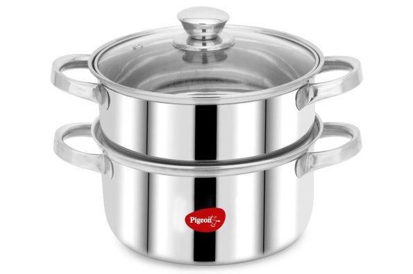 Pigeon Stainless Steel Steamer 4.6L capacity