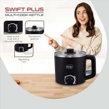 Pigeon Kessel Multipurpose Kettle: Ideal for boiling water, milk, tea, coffee, muesli, noodles, soup