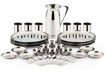 Pigeon Stainless Steel Dinner Set 37 Pieces
