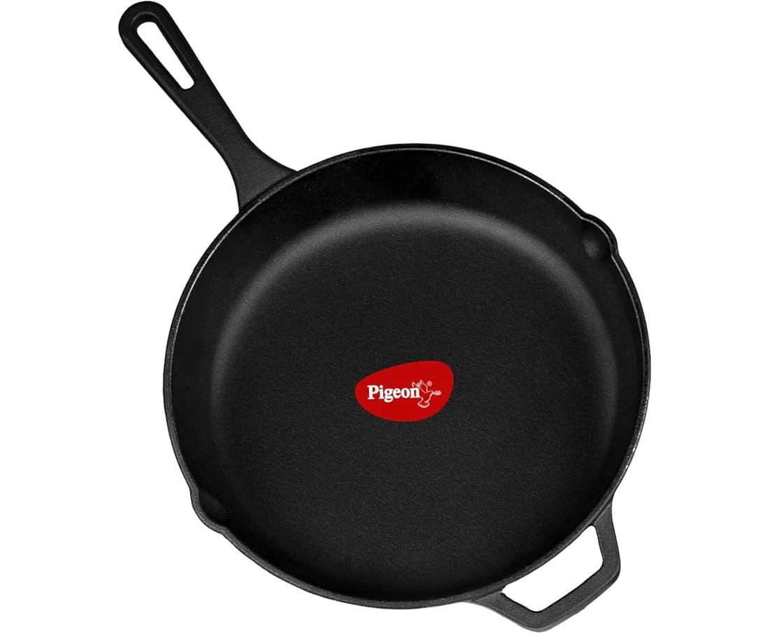 Pigeon Imperi Pre-Seasoned Cast Iron Frying Pan 25 cm
