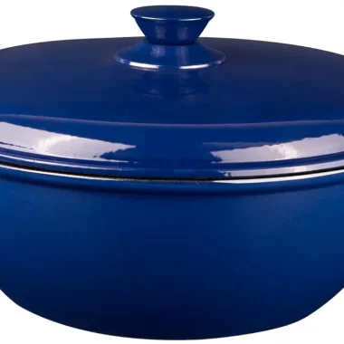 Pigeon imperi Cast Iron Casserole with Lid 22cm | Naturally Nonstick 🍲