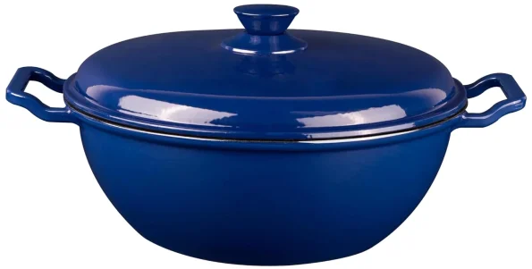 Pigeon Cast Iron Casserole with Cast Iron Lid 22 cm