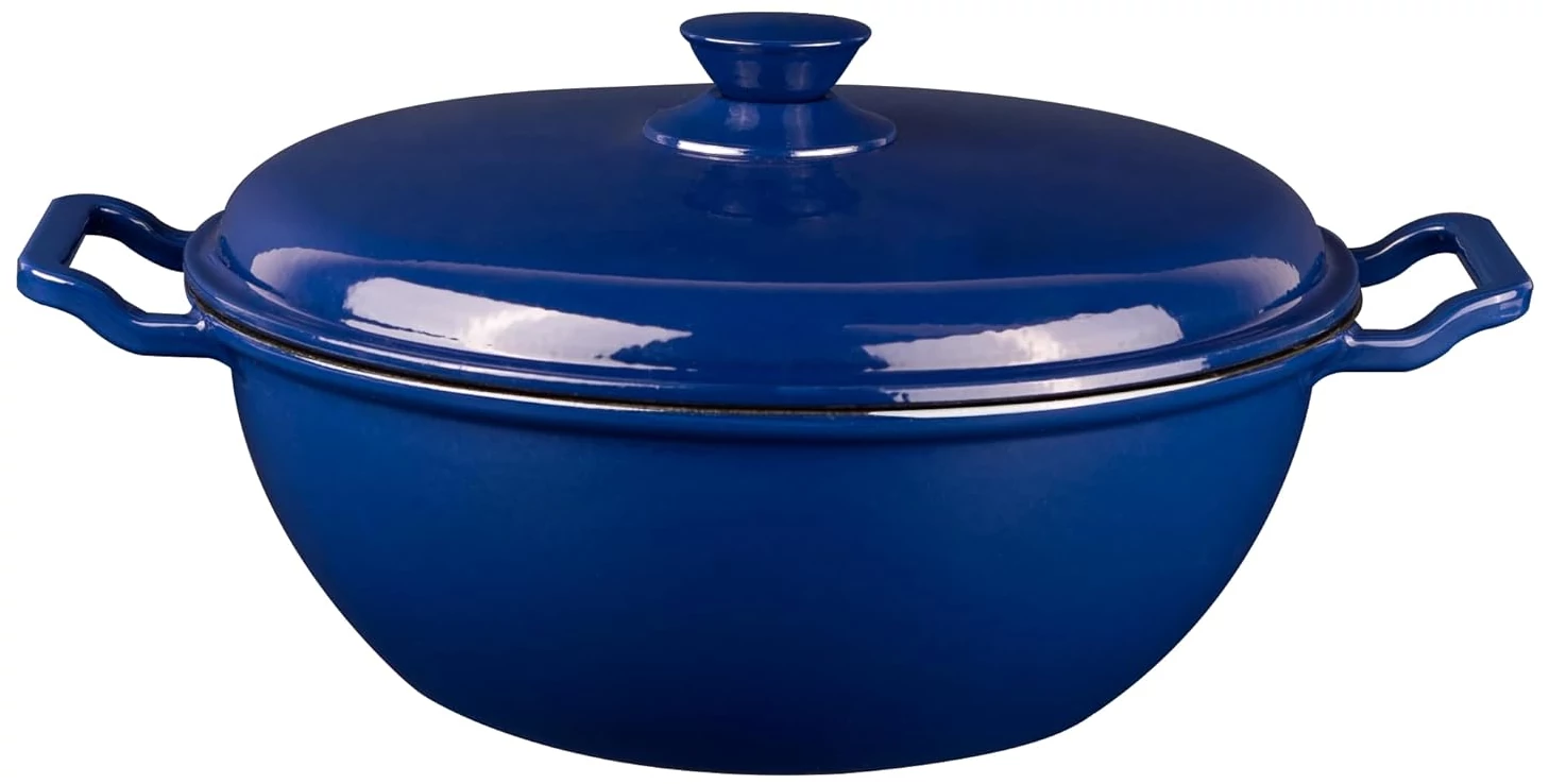Pigeon Cast Iron Casserole with Cast Iron Lid 22 cm