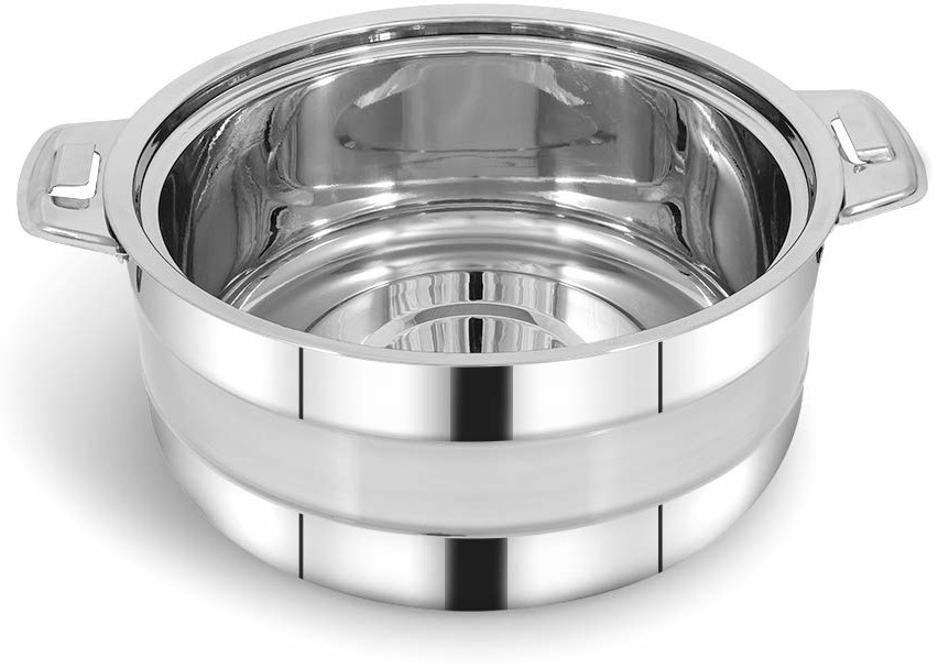 Pigeon Galaxy Stainless Steel Serving Casserole Duo Set (1L & 1.5L) with Locking Lid features